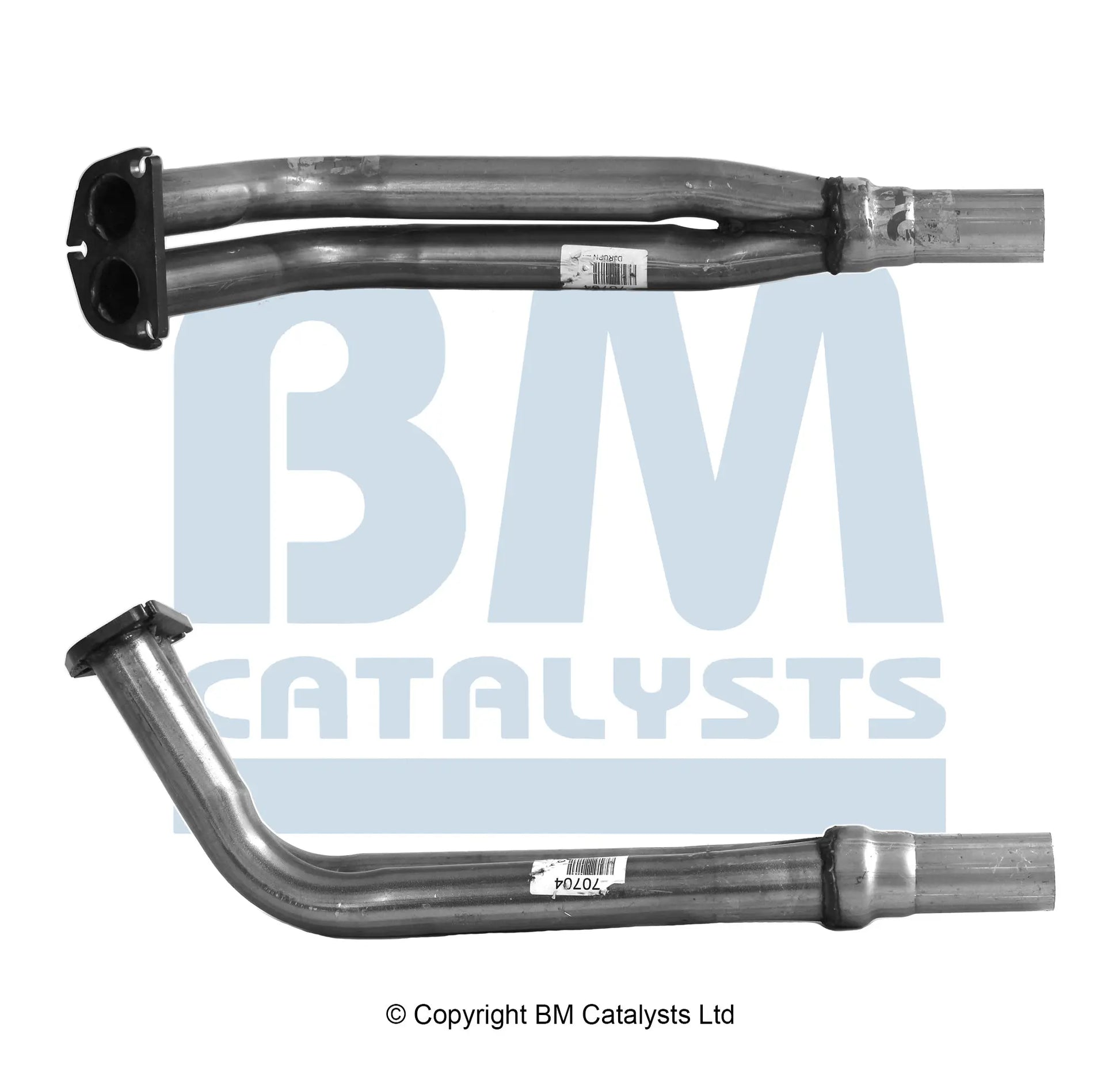 VORDERROHR FÜR LAND ROVER ENTDECKUNG 3.5L BENZIN | EURO 2 | OEM: BM CATALYSTS