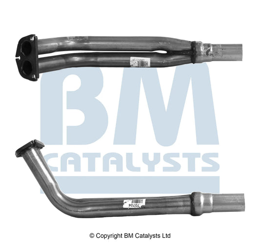 VORDERROHR FÜR LAND ROVER ENTDECKUNG 3.5L BENZIN | EURO 2 | OEM: BM CATALYSTS