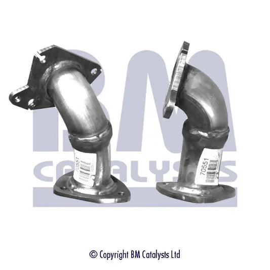 VORDERROHR FÜR MG ZT 2L DIESEL | EURO 3 | OEM: WCD000220 BM CATALYSTS