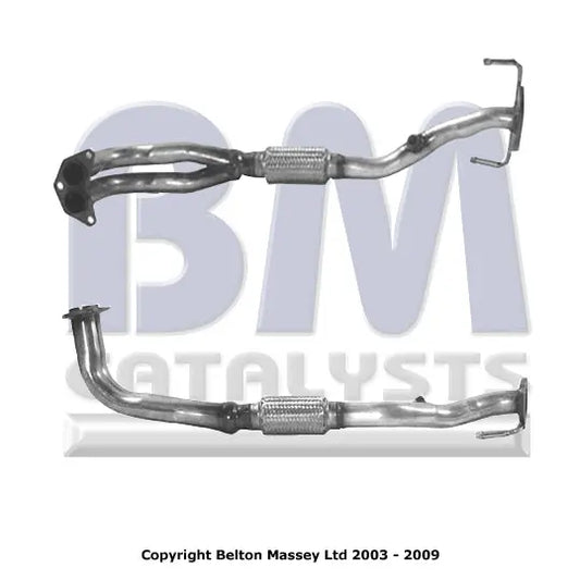 VORDERROHR FÜR MITSUBISHI FOHLEN 1.6L BENZIN | EURO 2 | OEM: MB906675 BM CATALYSTS