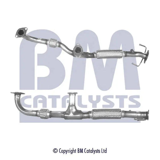 VORDERROHR FÜR MITSUBISHI GALANT 2L BENZIN | EURO 2 | OEM: MB868165 BM CATALYSTS