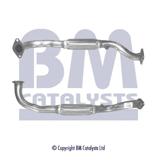VORDERROHR FÜR MITSUBISHI GALANT 2L BENZIN | EURO 2 | OEM: MR481831 BM CATALYSTS