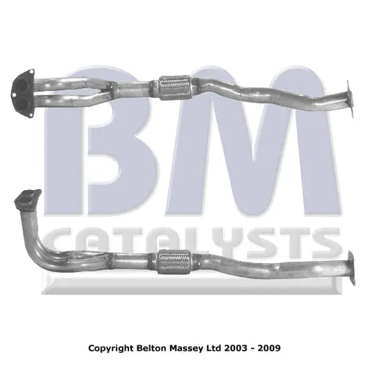 VORDERROHR FÜR NISSAN ALMERA 2L BENZIN | EURO 2 | OEM: 200200N661 BM CATALYSTS