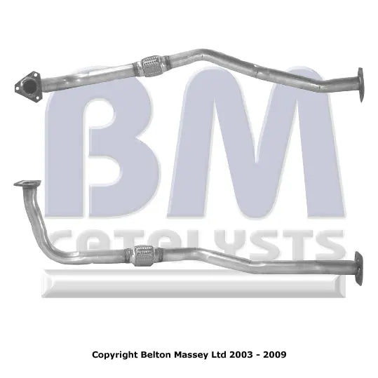 VORDERROHR FÜR NISSAN PRIMERA 1.6L BENZIN | EURO 2 | OEM: 2001070J10 BM CATALYSTS