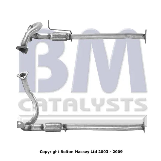 VORDERROHR FÜR ROVER 115 1.5L DIESEL | EURO 2 | OEM: GEX12053 BM CATALYSTS