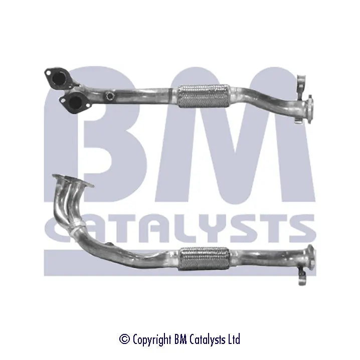 VORDERROHR FÜR SAAB 9000 2L BENZIN | EURO 2 | OEM: 3381970 BM CATALYSTS