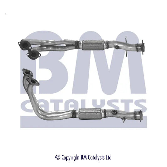 VORDERROHR FÜR SAAB 9000 2L BENZIN | EURO 2 | OEM: 4019535 BM CATALYSTS