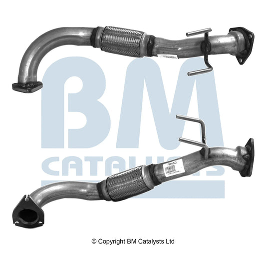 VORDERROHR FÜR SITZ ALHAMBRA 1.9L DIESEL | EURO 3 | OEM: 7M3253091Q BM CATALYSTS