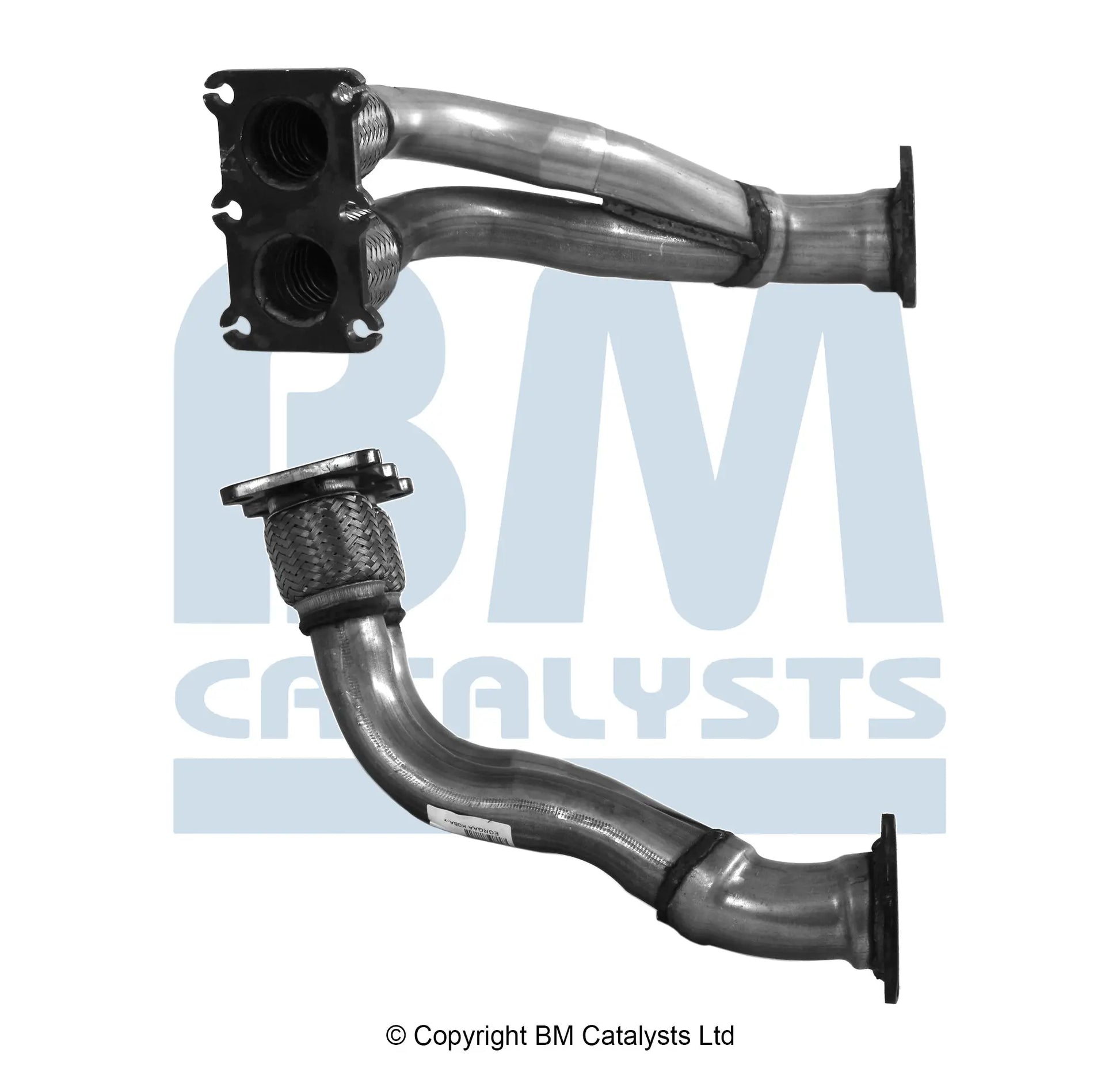 VORDERROHR FÜR SITZ IBIZA 2L BENZIN | EURO 2 | OEM: 1H125391A BM CATALYSTS