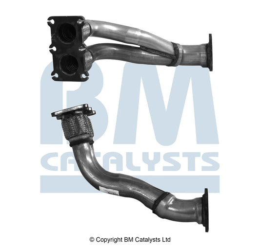 VORDERROHR FÜR SITZ IBIZA 2L BENZIN | EURO 2 | OEM: 1H125391A BM CATALYSTS