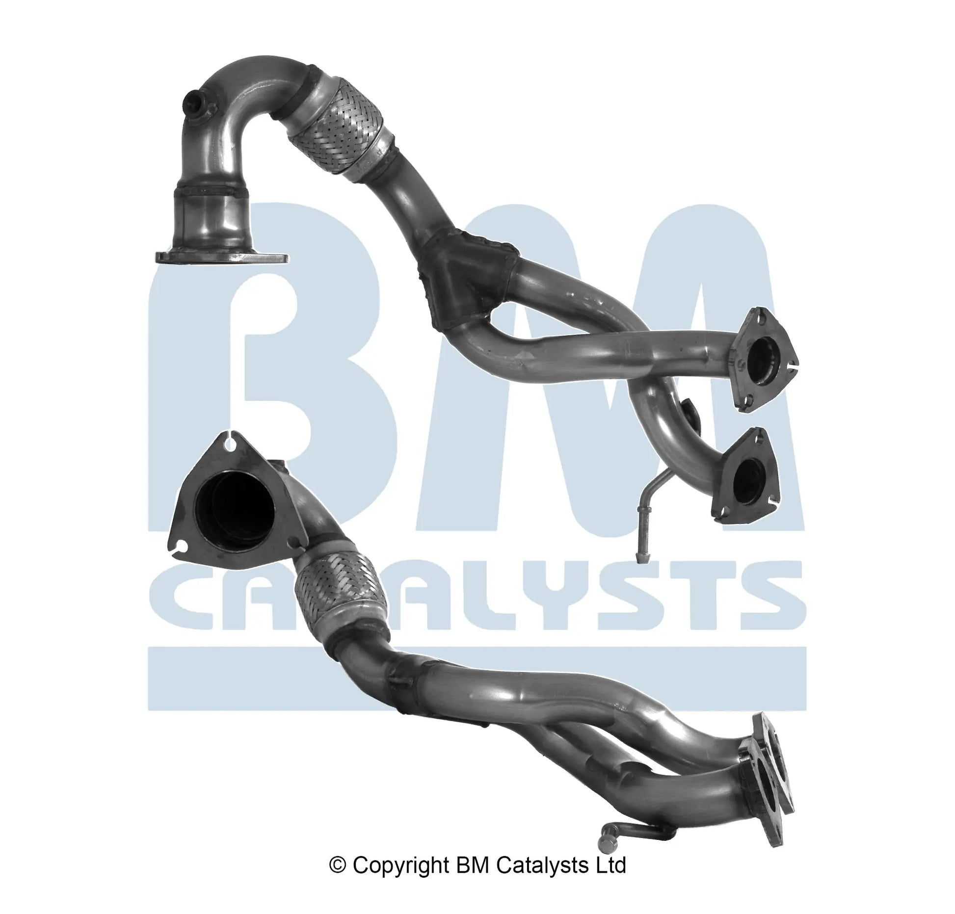 VORDERROHR FÜR SITZ LEON 1.8L BENZIN | EURO 3 | OEM: 1ML253091 BM CATALYSTS