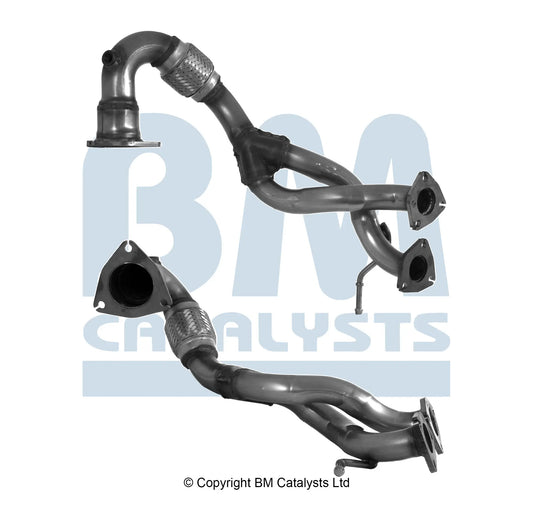 VORDERROHR FÜR SITZ LEON 1.8L BENZIN | EURO 3 | OEM: 1ML253091 BM CATALYSTS