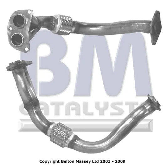 VORDERROHR FÜR TOYOTA CARINA 2L BENZIN | EURO 2 | OEM: 174107A100 BM CATALYSTS