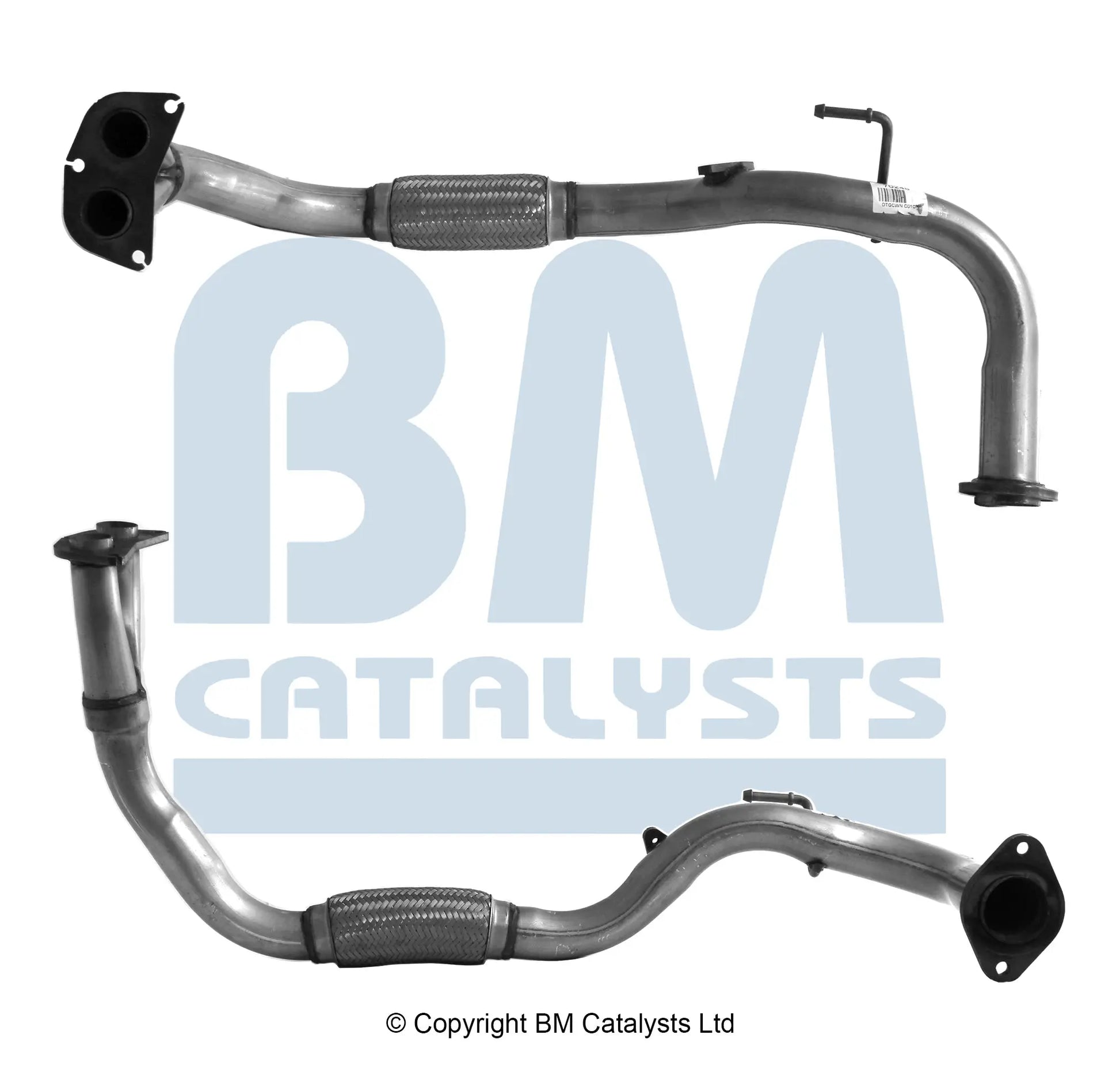 VORDERROHR FÜR TOYOTA MR2 2L BENZIN | EURO 2 | OEM: 174107A070 BM CATALYSTS