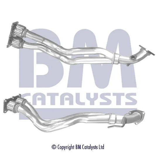 VORDERROHR FÜR VOLKSWAGEN CARAVELLE 2.5L BENZIN | EURO 2 ODER 4 | OEM: 023253091AG BM CATALYSTS