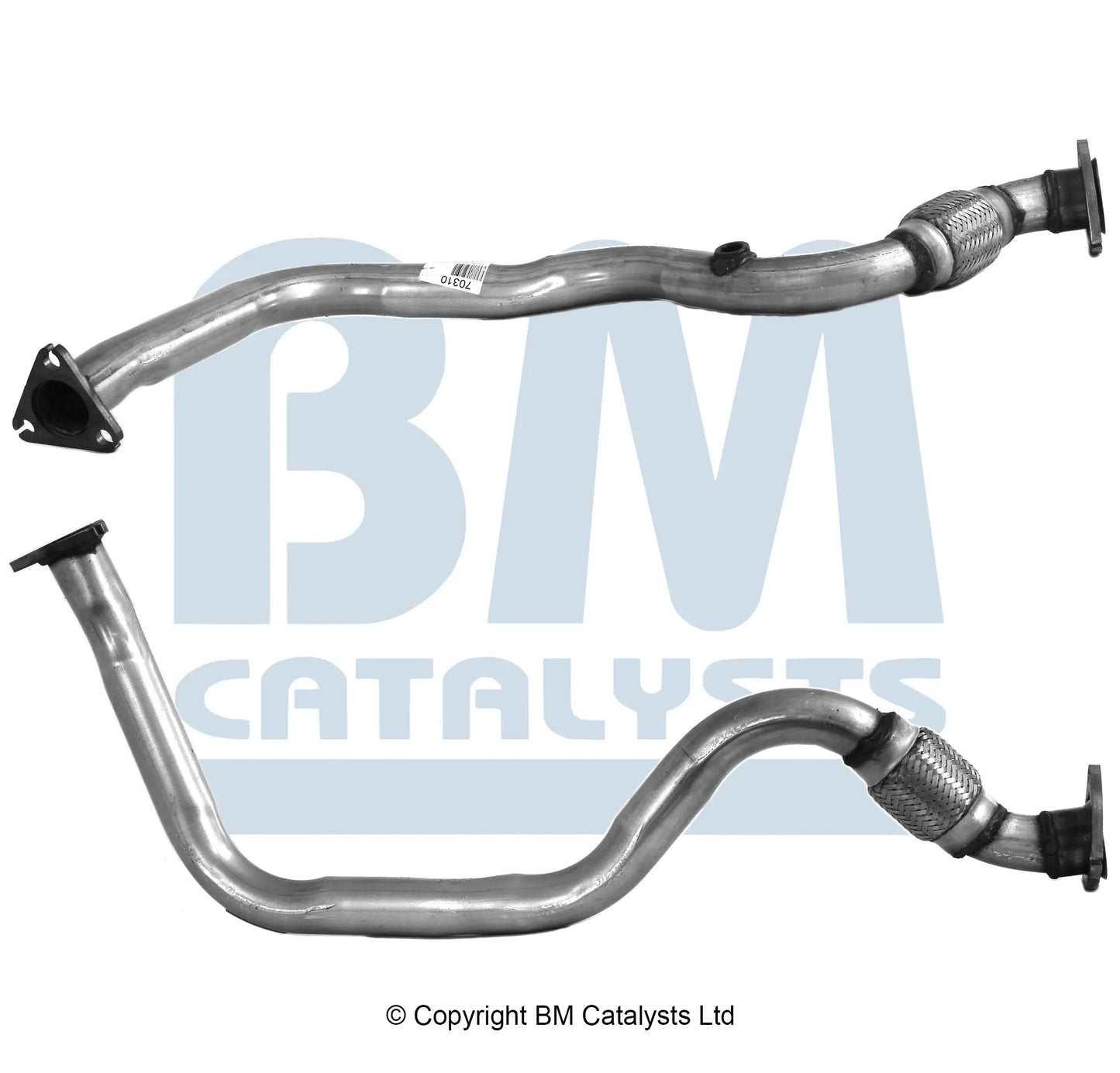 VORDERROHR FÜR VOLKSWAGEN GOLF 1.4L BENZIN | EURO 2 | OEM: 1H0253091BB BM CATALYSTS