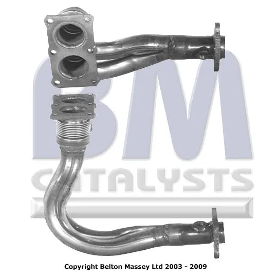VORDERROHR FÜR VOLVO 440 2L BENZIN | EURO 2 | OEM: 3462226 BM CATALYSTS