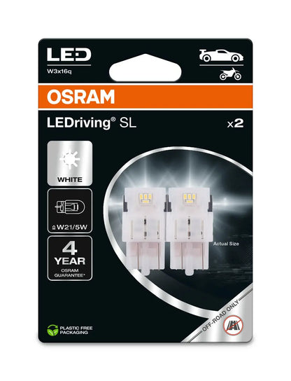 W21/5W LEDriving SL White 6000K 12V Blister 2 St. OSRAM