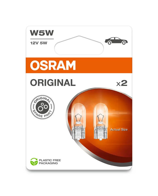 W5W 12V 5W W2,1x9,5d 2st. Blister OSRAM OSRAM