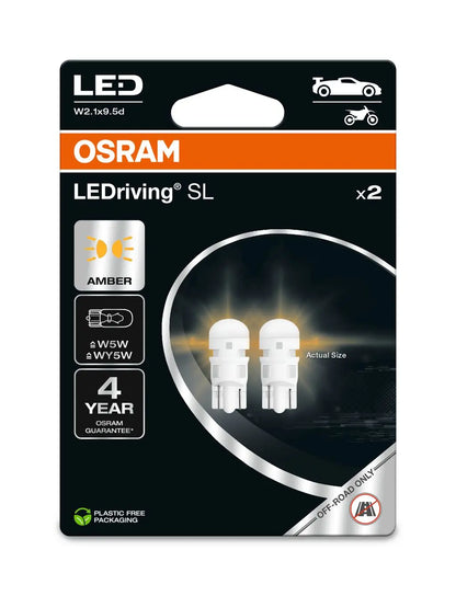 W5W LEDriving SL Amber 12V Blister 2 St. OSRAM