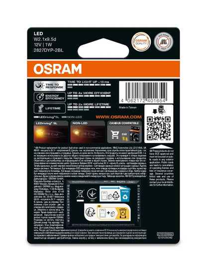 W5W LEDriving SL Amber 12V Blister 2 St. OSRAM
