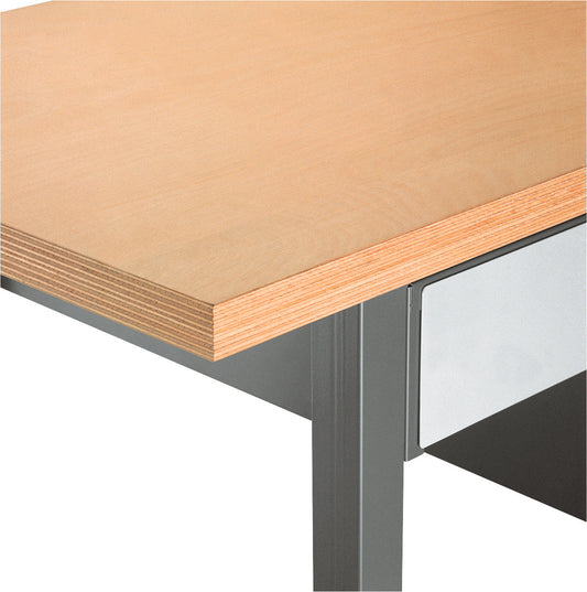 WERKBANKPLATTE 2000X700 MM, BUCHE MULTIPLEX 40 MM, 32 KG KRAFTWERK INDUSTRY