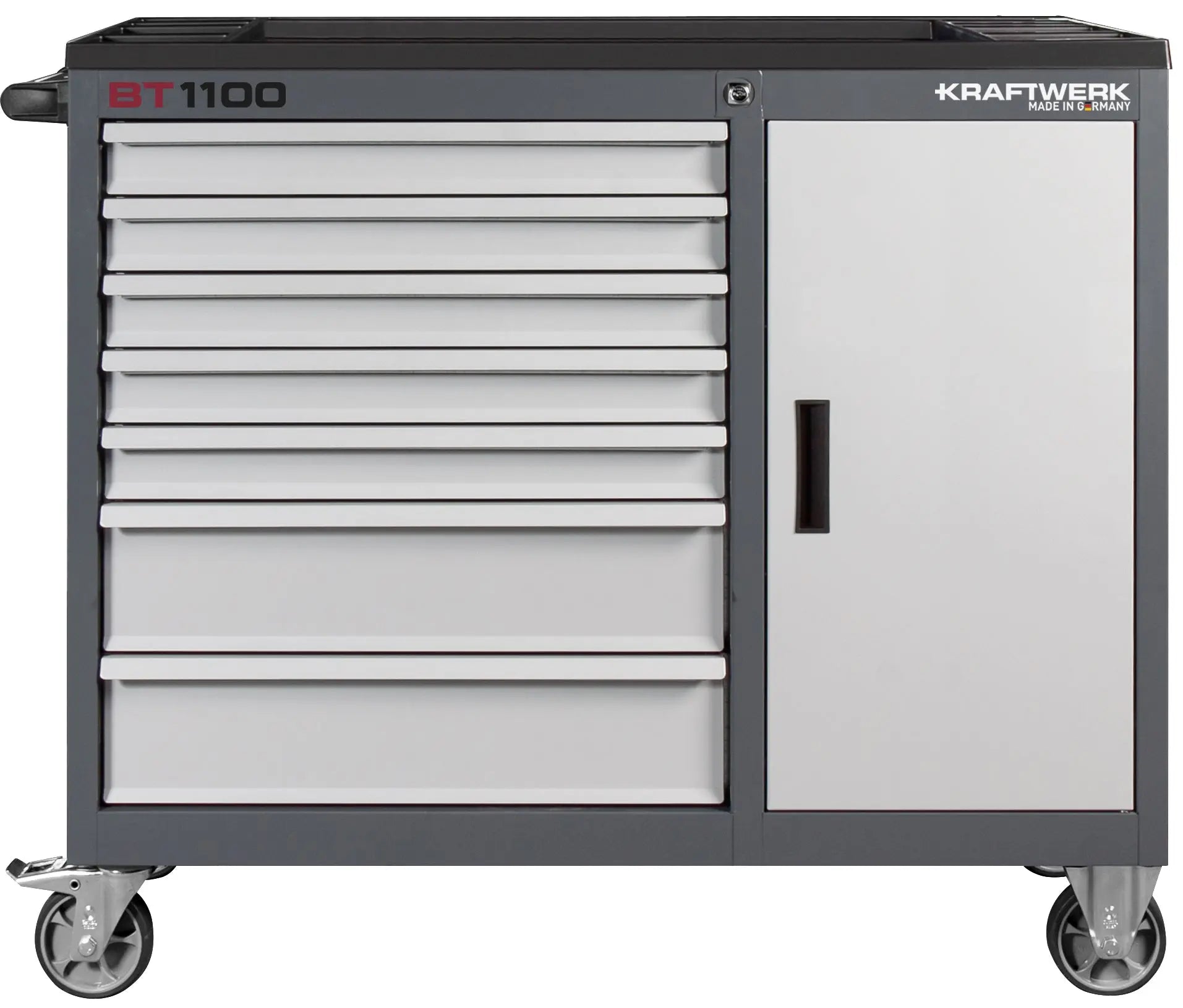 WERKSTATTWAGEN BT1100 60/40 7 SCHUBLADEN + 1 SCHRANK, LEER KRAFTWERK BASIC LINE