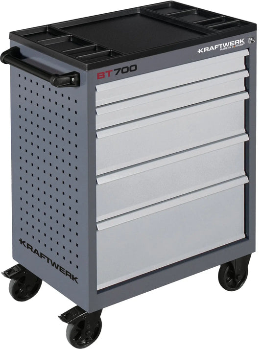 WERKSTATTWAGEN BT700 60/40 5 SCHUBLADEN, LEER KRAFTWERK BASIC LINE