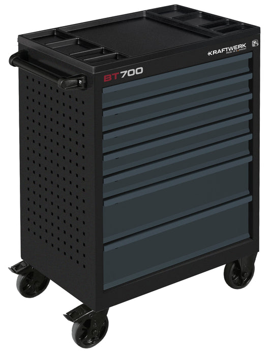 WERKSTATTWAGEN BT700 60/40 7 SCHUBLADEN ANTHRAZIT, LEER KRAFTWERK BASIC LINE