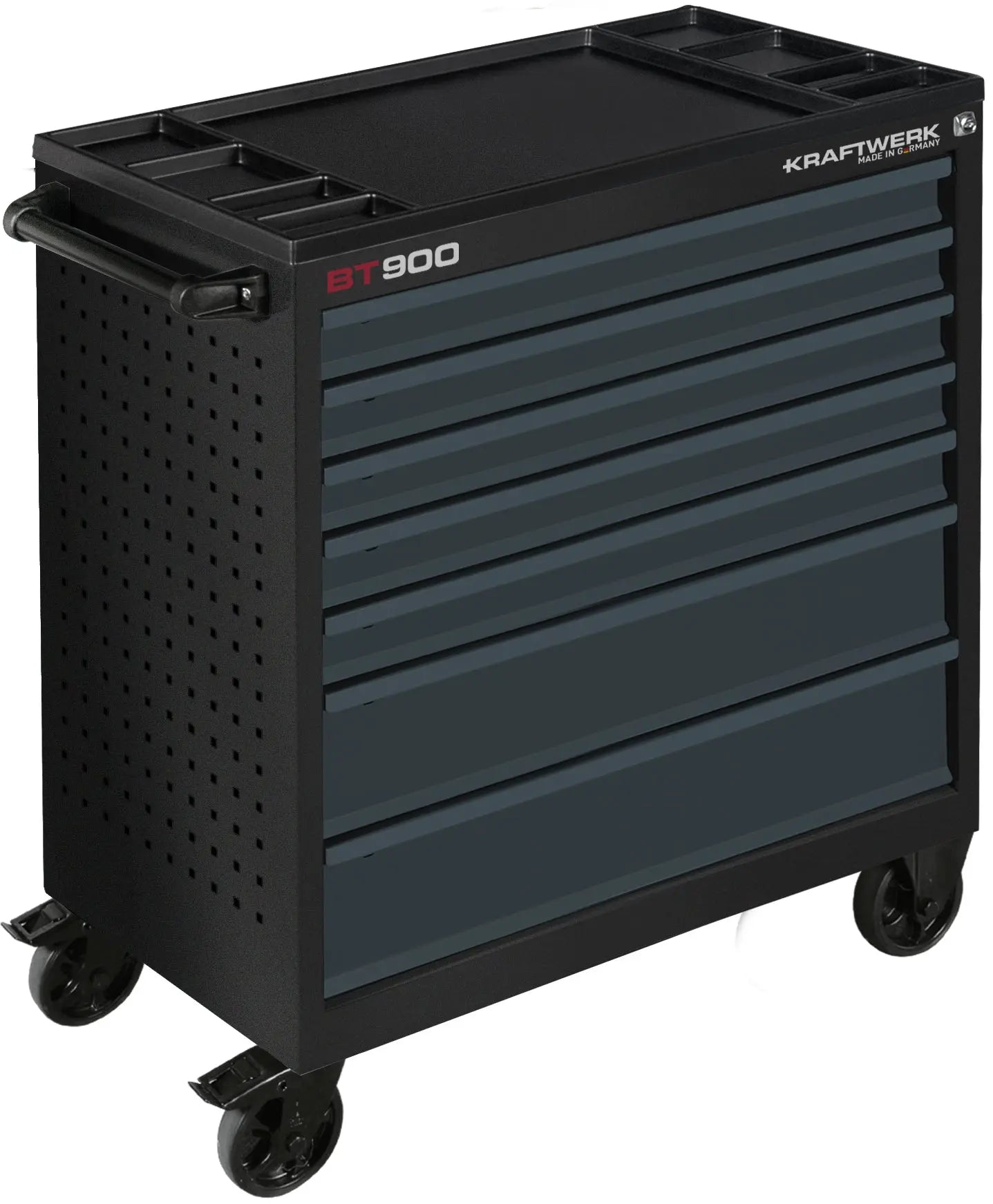 WERKSTATTWAGEN BT900 80/40 7 SCHUBLADEN ANTHRAZIT, LEER KRAFTWERK BASIC LINE