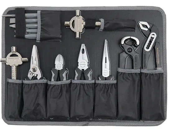 WERKZEUGKOFFER B100, ABS, 1/4" + 1/2", 170 TLG. KRAFTWERK