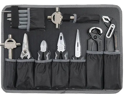 WERKZEUGKOFFER B100, ABS, 1/4" + 1/2", 170 TLG. KRAFTWERK