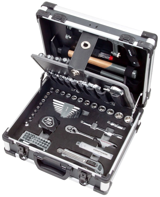WERKZEUGKOFFER B143, 1/4"+3/8", 102-TLG. KRAFTWERK