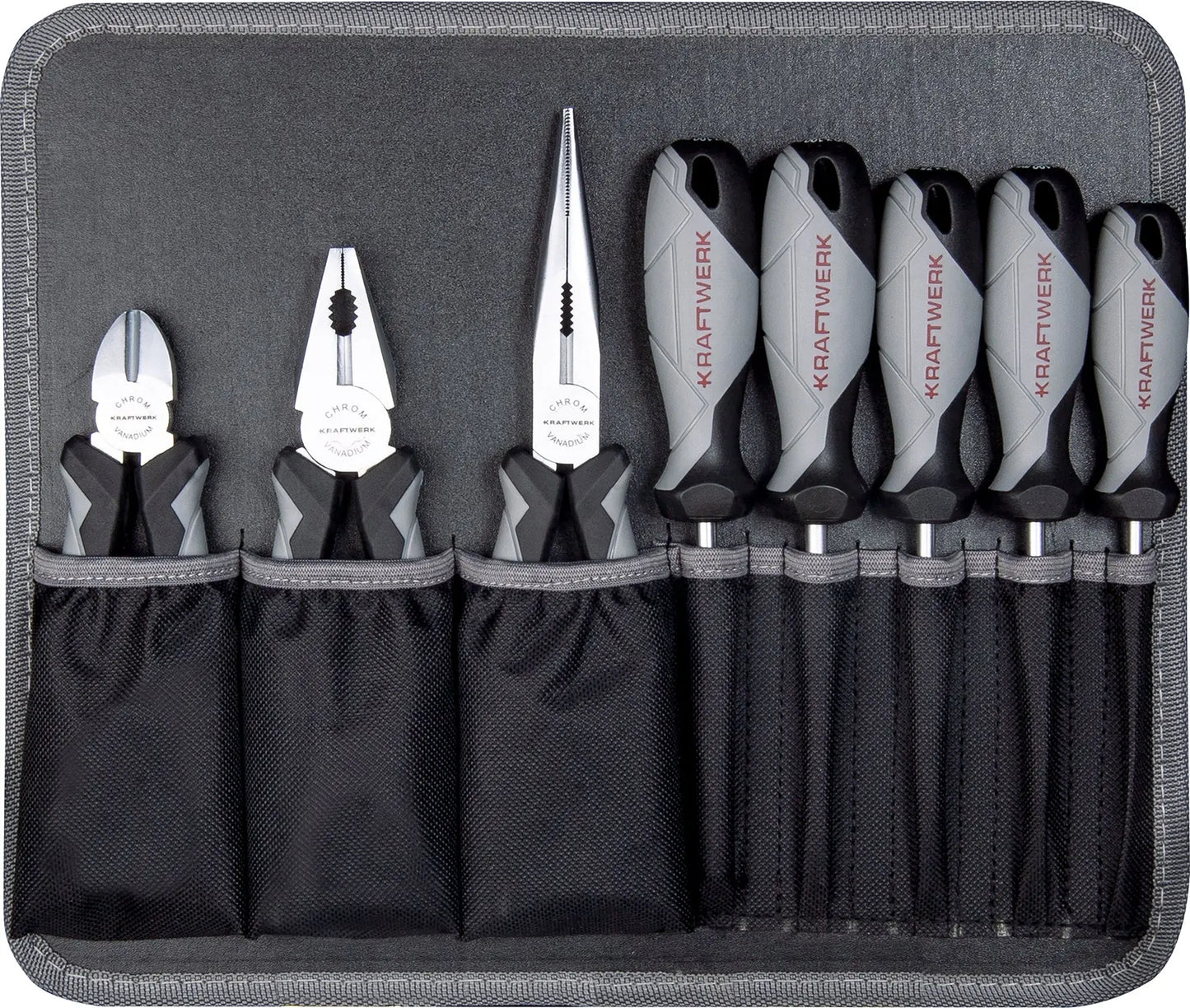 WERKZEUGKOFFER B143, 1/4"+3/8", 102-TLG. KRAFTWERK
