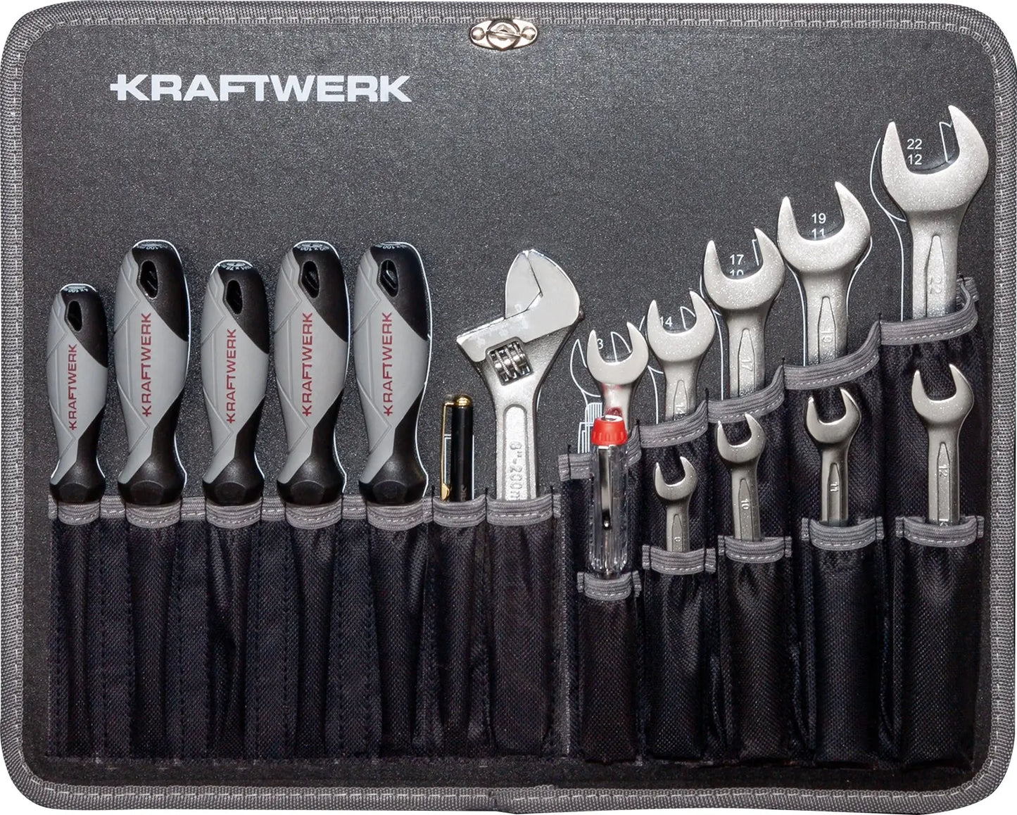 WERKZEUGKOFFER B147, 3/8", 97-TLG. OHNE POWERTOOL KRAFTWERK