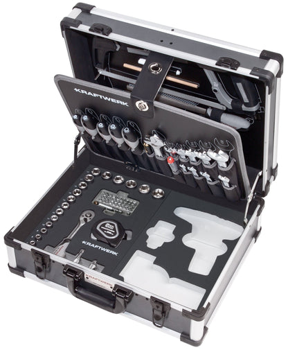 WERKZEUGKOFFER B147, 3/8",97-TLG. OHNE POWERTOOL MIT BOSCH KRAFTWERK PRO LINE