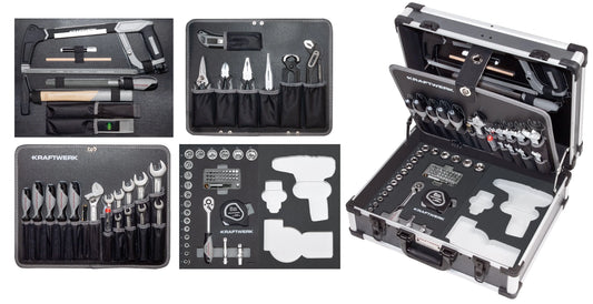 WERKZEUGKOFFER B147, 3/8",97-TLG. OHNE POWERTOOL MIT BOSCH KRAFTWERK PRO LINE