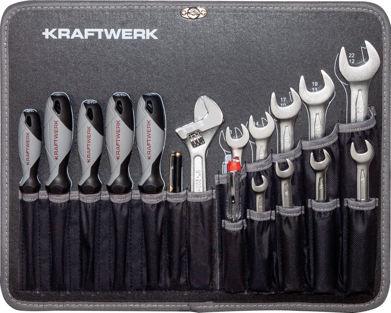 WERKZEUGKOFFER B147, 3/8",97-TLG. OHNE POWERTOOL MIT BOSCH KRAFTWERK PRO LINE