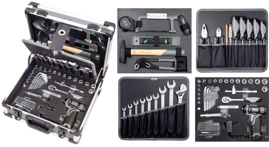 WERKZEUGKOFFER B152, 1/4"+3/8", 103-TLG. KRAFTWERK