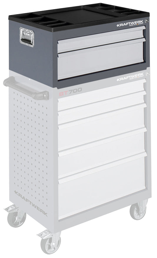 WERKZEUGTRUHE FÜR BT700 40X60, 2 SCHUBLADEN, LEER KRAFTWERK