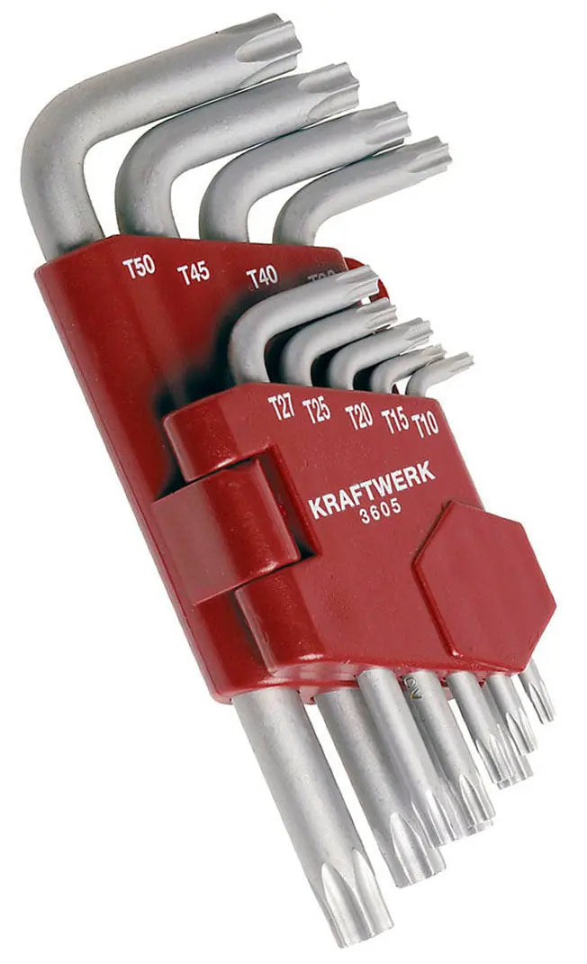 WINKELSTIFTSCHLÜSSEL-SATZ, TX, 9-TLG. KRAFTWERK