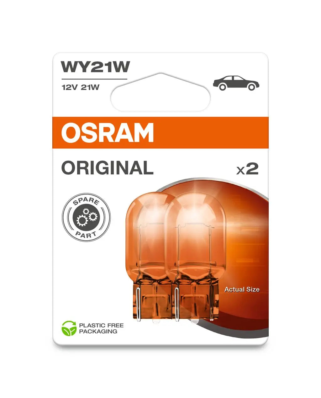 WY21W 12V 21W WX3x16d (gelb) Blister 2St. OSRAM OSRAM