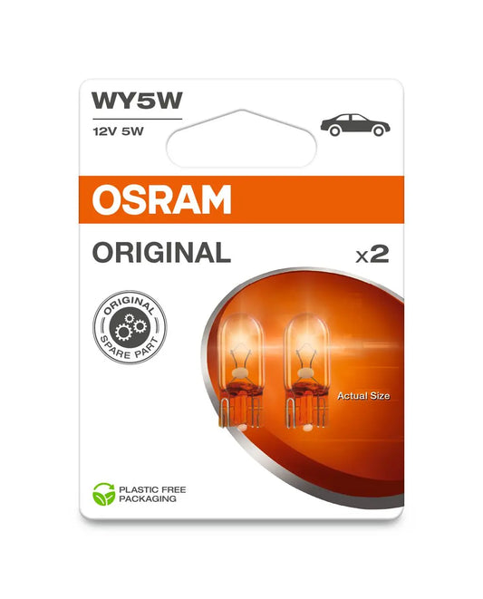 WY5W 12V 5W W2.1x9.5d 2st. Blister OSRAM OSRAM