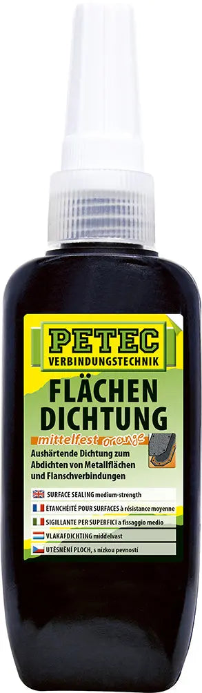 aushärtend - Flächendichtung orange, mittelfest - 250 ml Tube PETEC