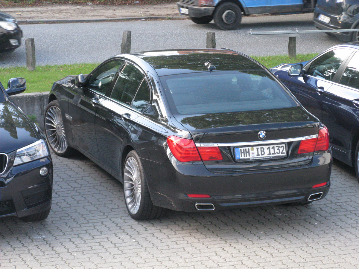 Beispielfahrzeug BMW 7er-Reihe F01 F02; Fahrzeug nicht im Lieferumfang