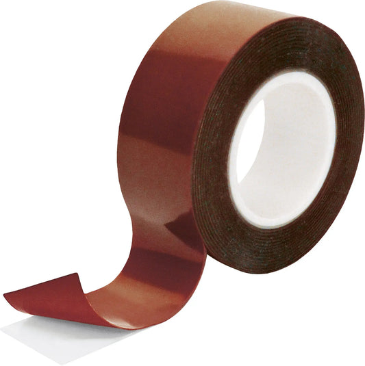doppelseitig klebend - Montageband transparent - 2m x 19mm x 0,2mm SB-Karte PETEC