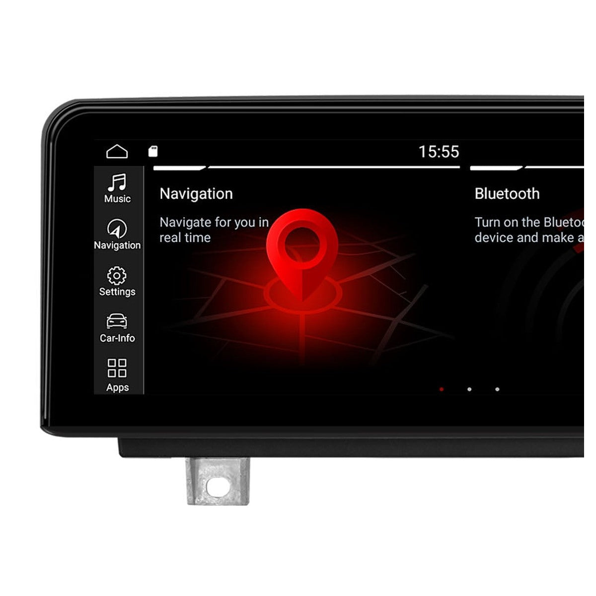 JFSound Android-Autoradio mit Navigation für BMW 3er 4er M3 F30/F31/F32/F33/F34/F36/F80/F82/F83/F84 (2012-2017), 10,25-Zoll-Display, NBT - weiterer Originalfoto-Ausschnitt
