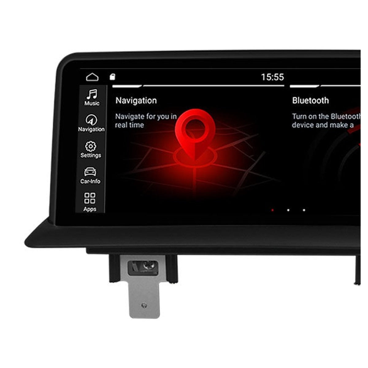 JFSound Android-Autoradio mit Navigation für BMW 1er E81/E82/E87/E88 2005-2012, 10,25-Zoll-Display, CCC - weiterer Originalfoto-Ausschnitt