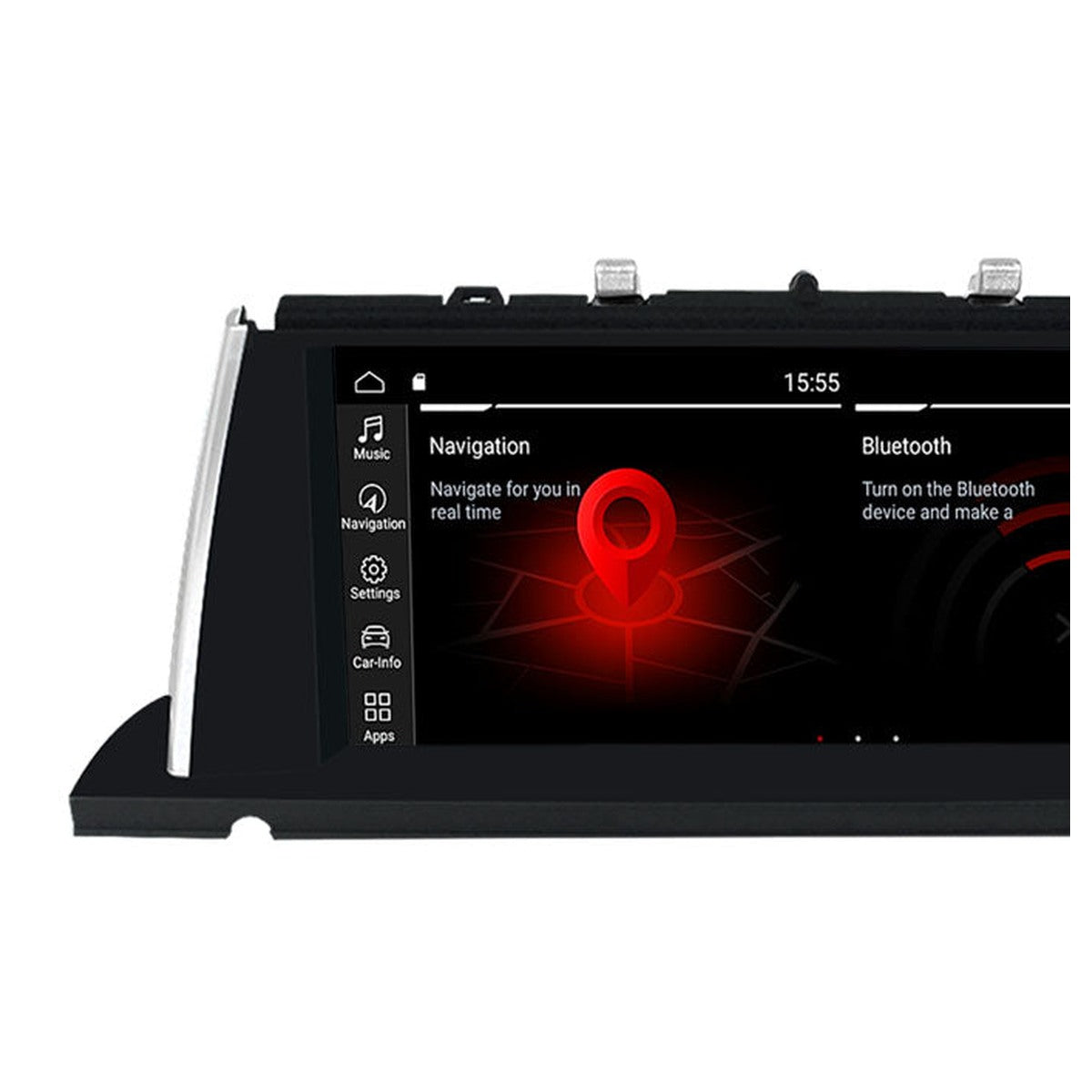 JFSound Android-Autoradio mit Navigation für BMW 5er GT F07 2013-2017, 10,25-Zoll-Display, NBT - weiterer Originalfoto-Ausschnitt