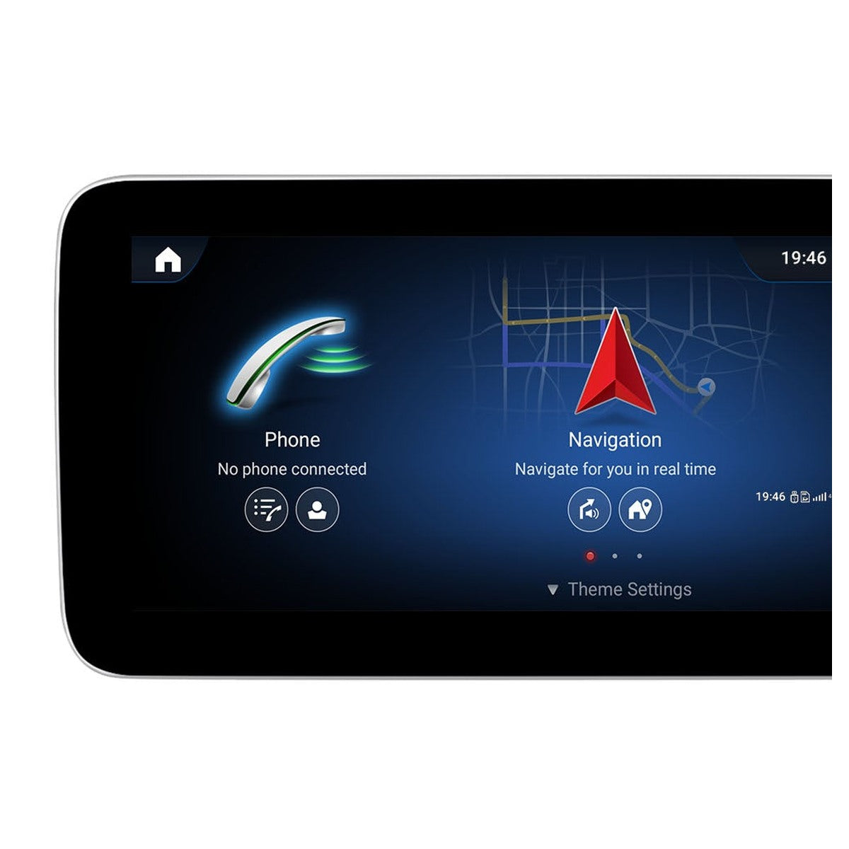 JFSound Android-Autoradio mit Navigation für Mercedes-Benz A-Klasse/CLA/GLA 2012-2015, 10,25-Zoll-Display, NTG4.5 - Nahaufnahme 2 aus dem Originalfoto